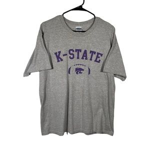 Vintage Y2K Kansas State Wildcats Football T Shirt
